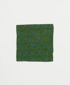 silk pocket square made from vintage silk saris