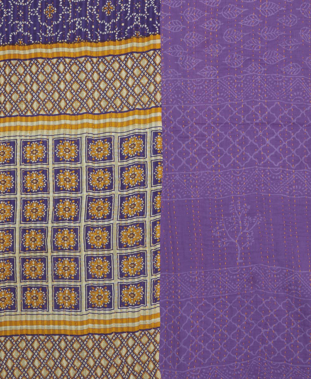 twin kantha quilt