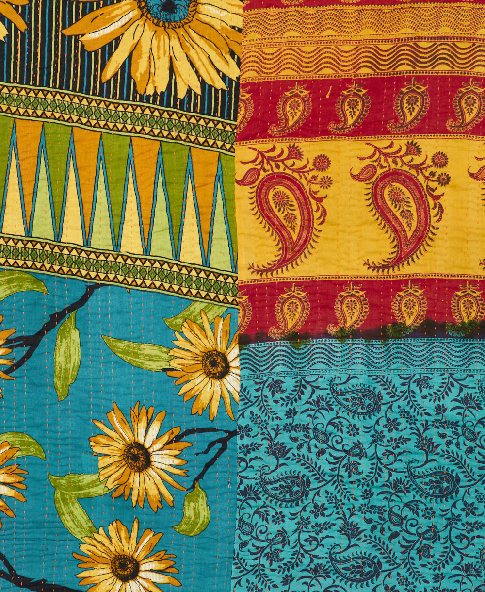 twin kantha bedding