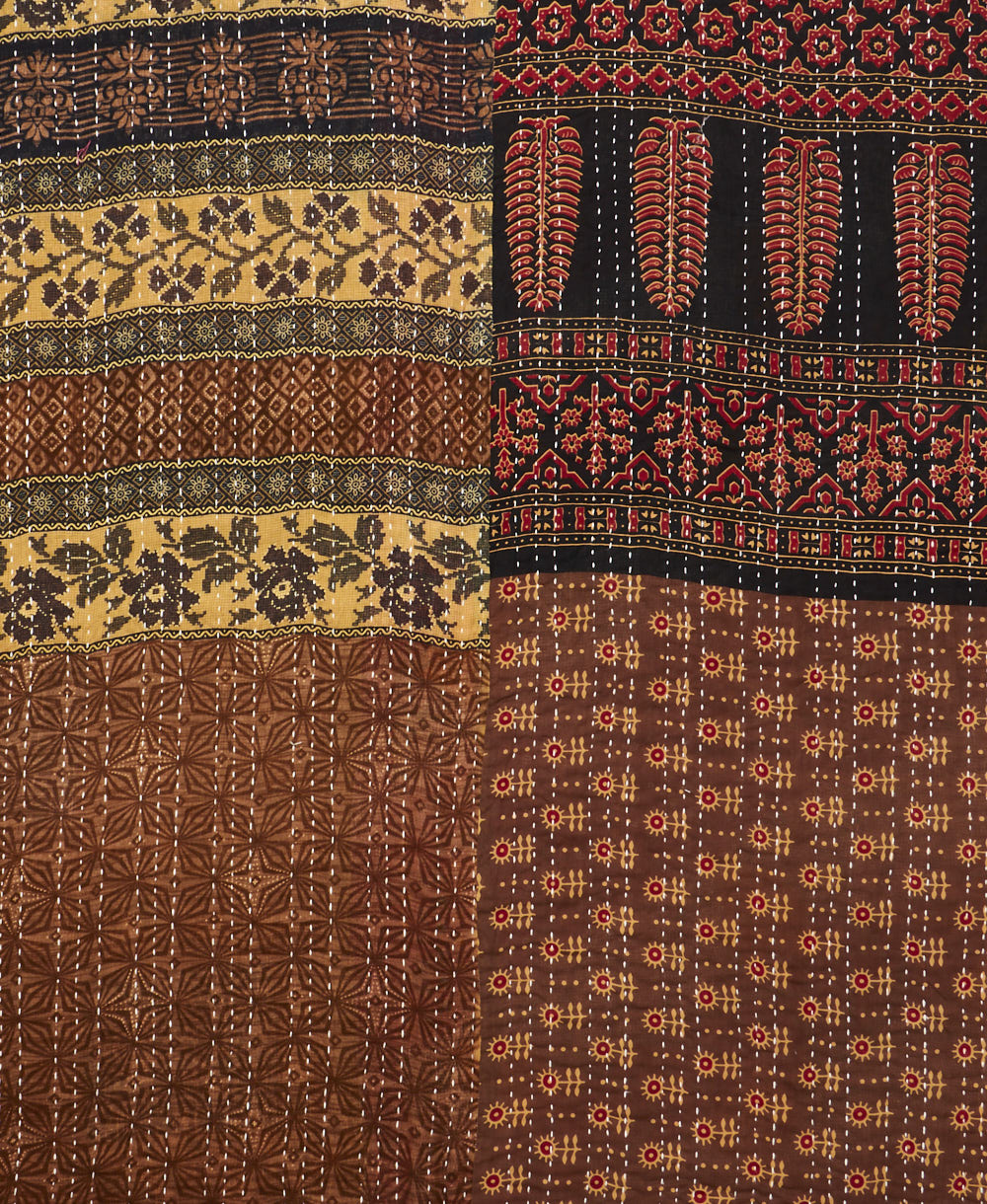 twin kantha quilt bedding