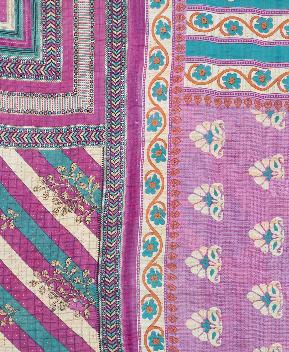 twin kantha quilt bedding