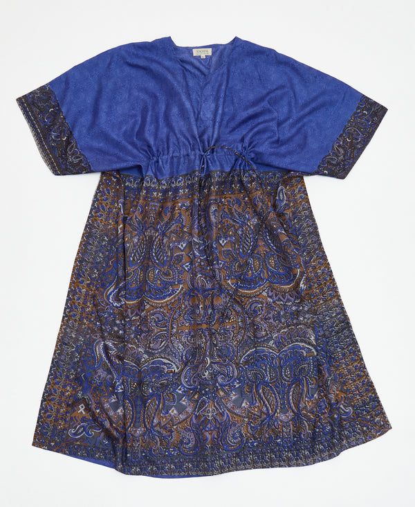Vintage Silk Kaftan Dress - No. 240102 - Petite