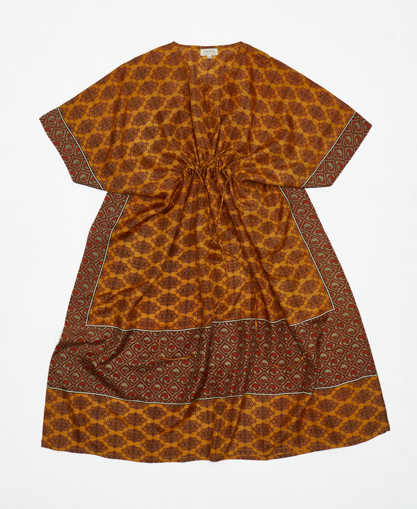 Vintage Silk Kaftan Dress - No. 240105 - Petite
