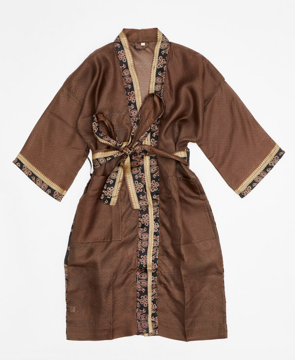 Vintage Silk Robe - No. 230806 - Small