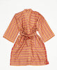 Vintage Silk Robe - No. 230827 - Extra Large
