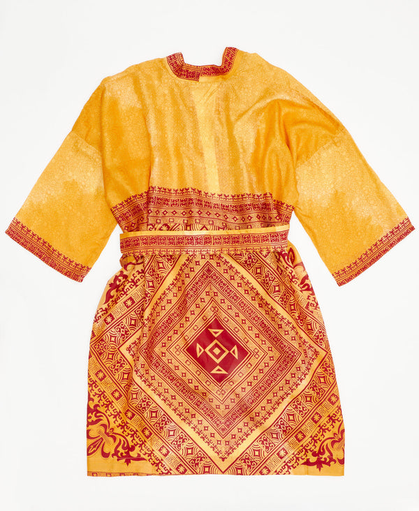 Vintage Silk Robe - No. 230826 - Extra Large