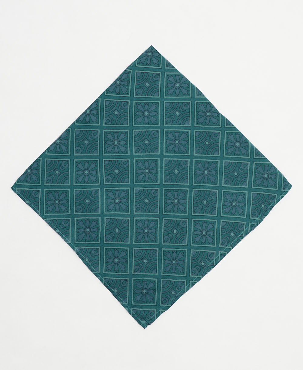 vintage silk scarf created using sustainably sourced saris