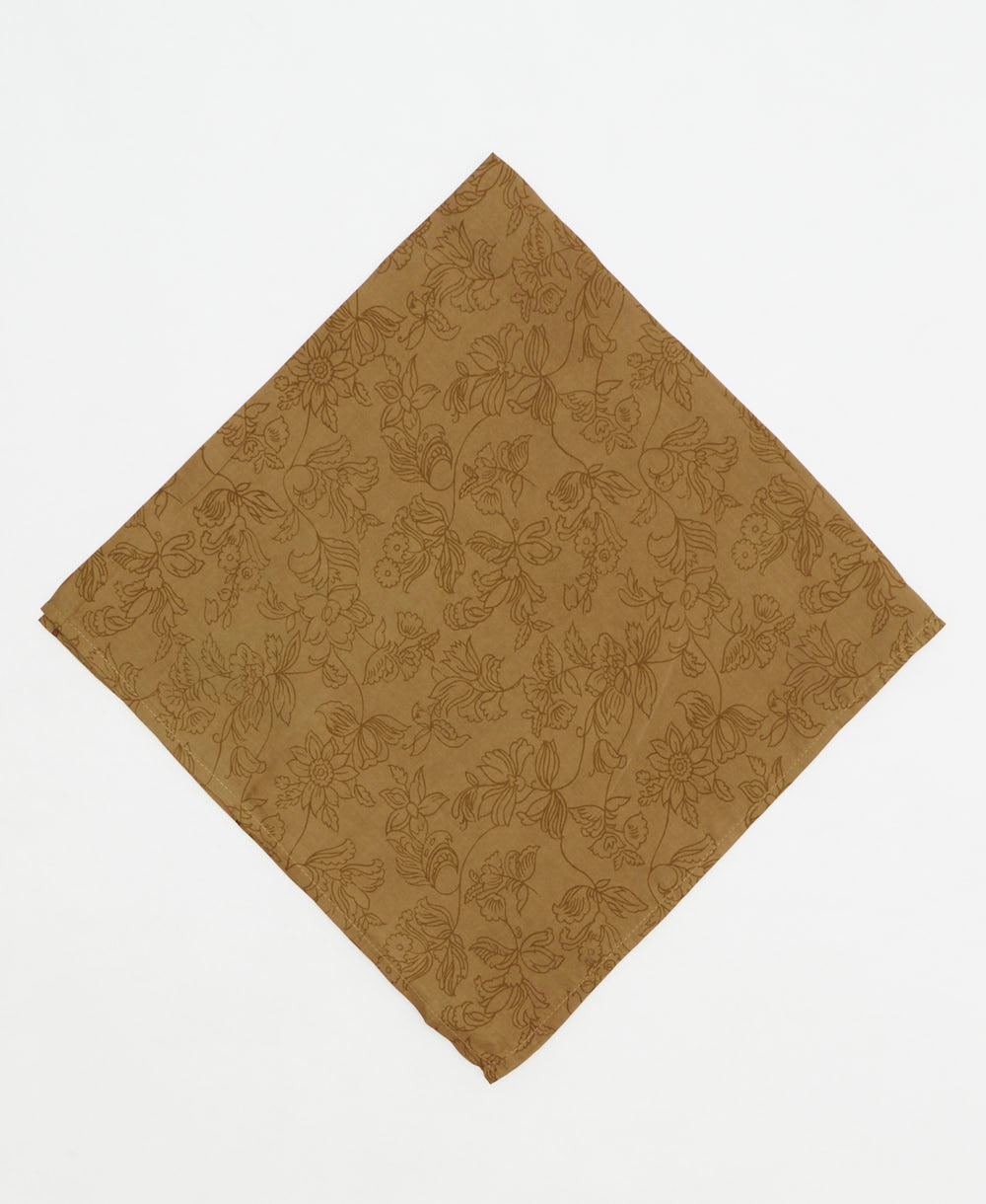 vintage silk scarf created using sustainably sourced saris