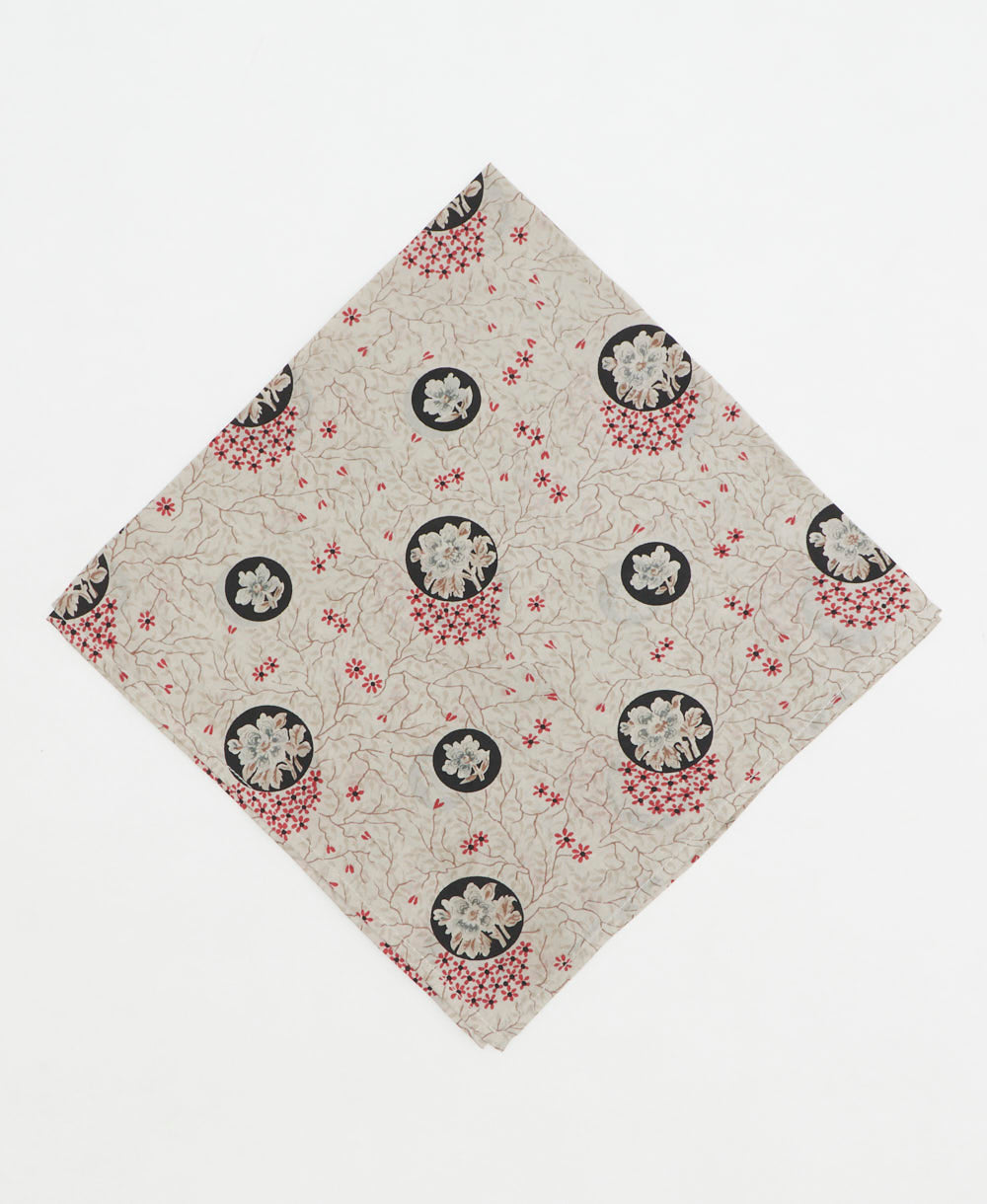 vintage silk scarf created using sustainably sourced saris