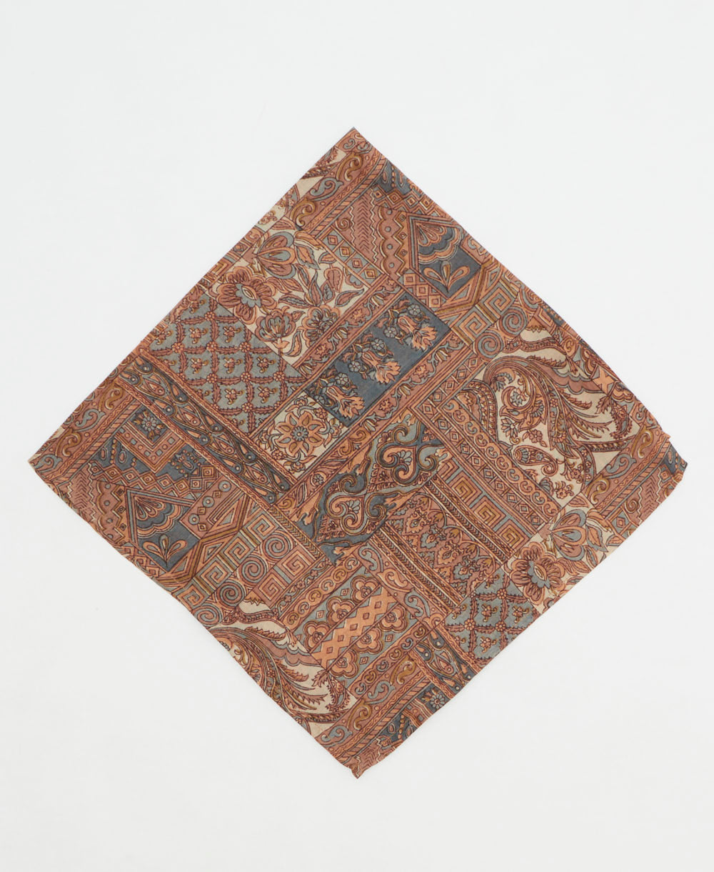 vintage silk scarf created using sustainably sourced saris