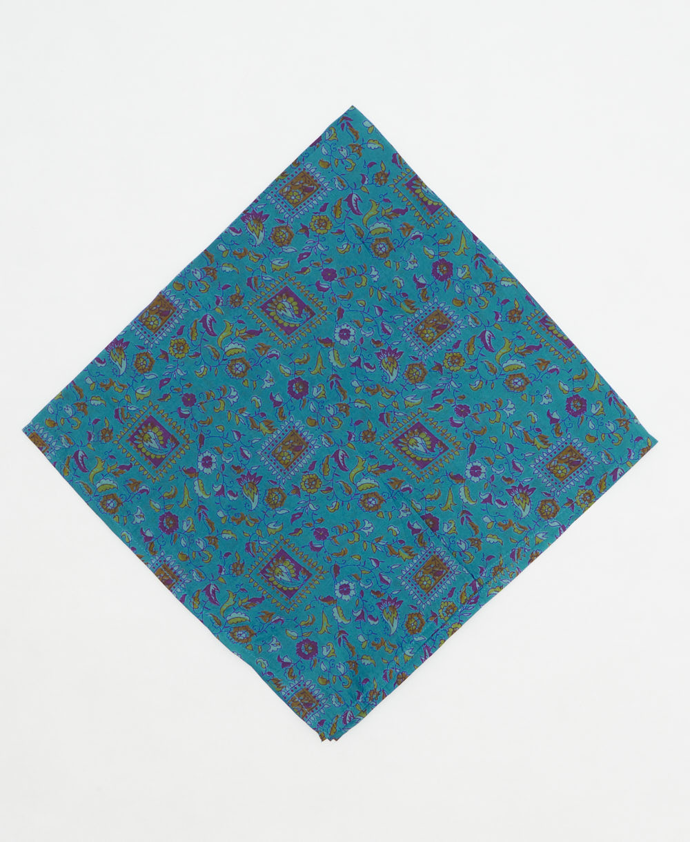 vintage silk scarf created using sustainably sourced saris