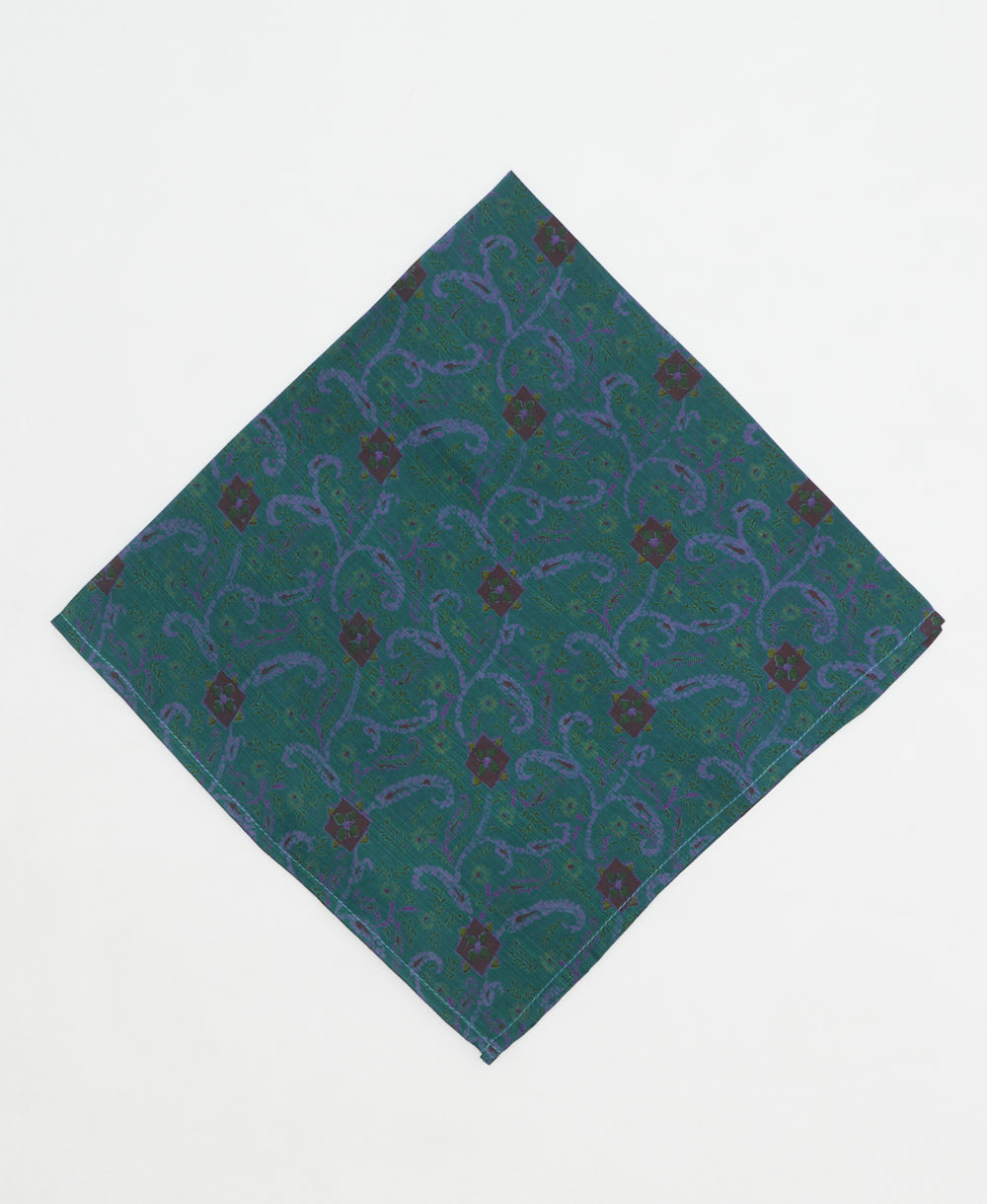 vintage silk scarf created using sustainably sourced saris