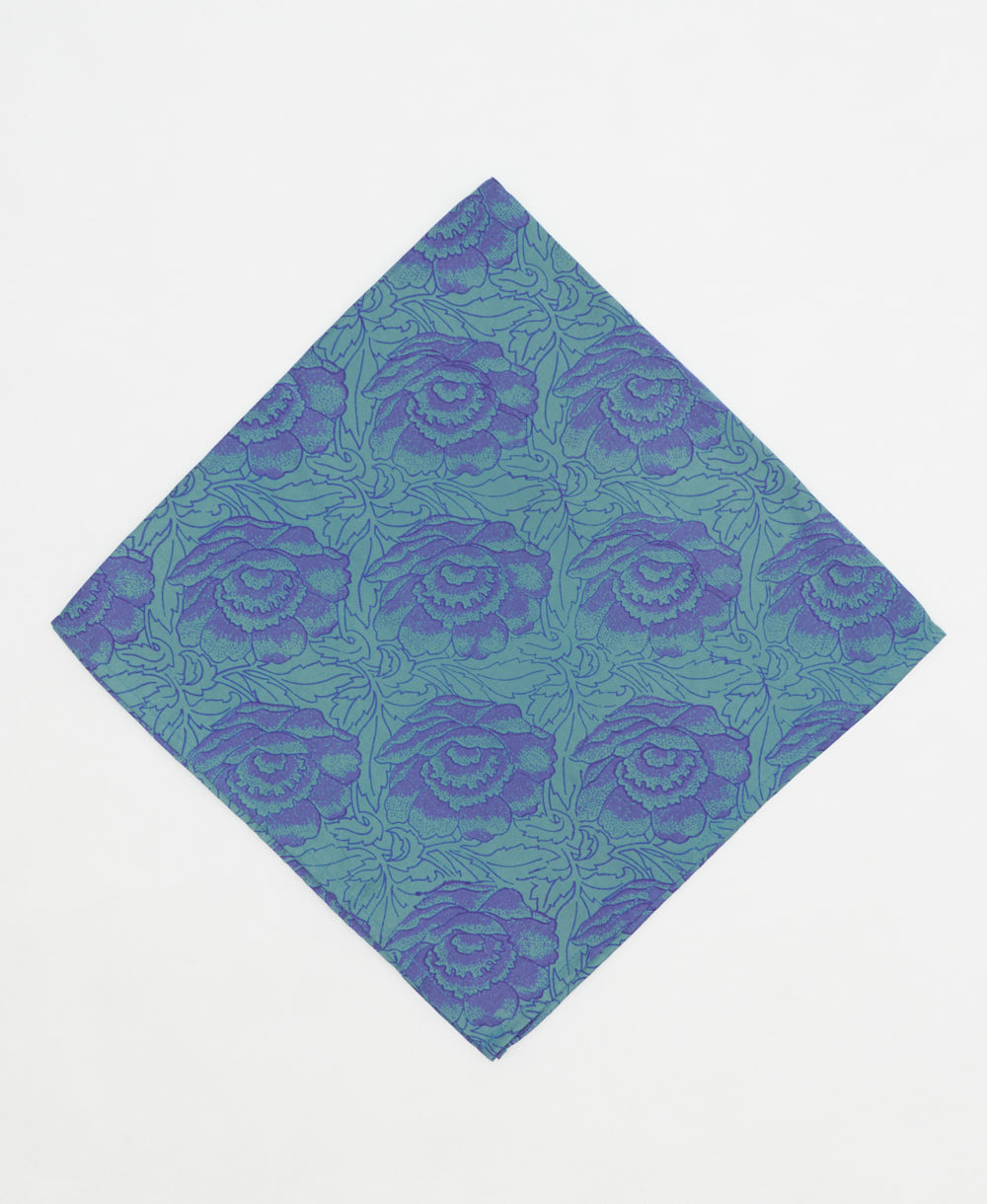 vintage silk scarf created using sustainably sourced saris