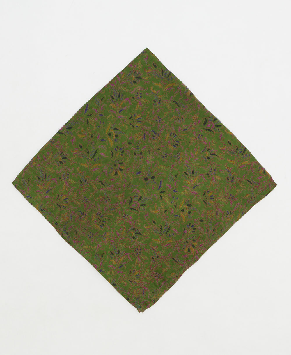 vintage silk scarf created using sustainably sourced saris