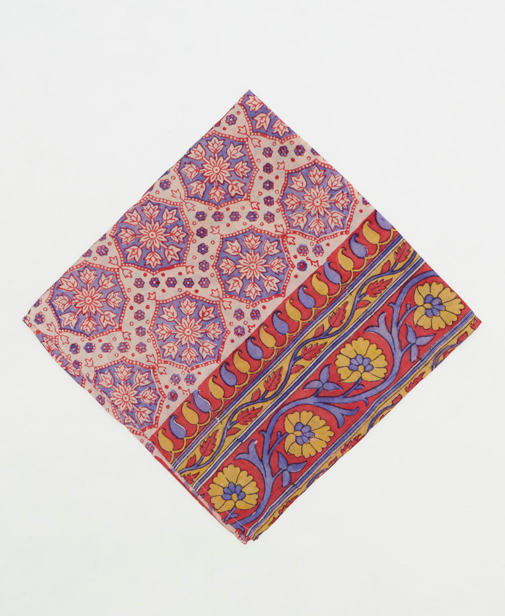 vintage silk scarf created using sustainably sourced saris