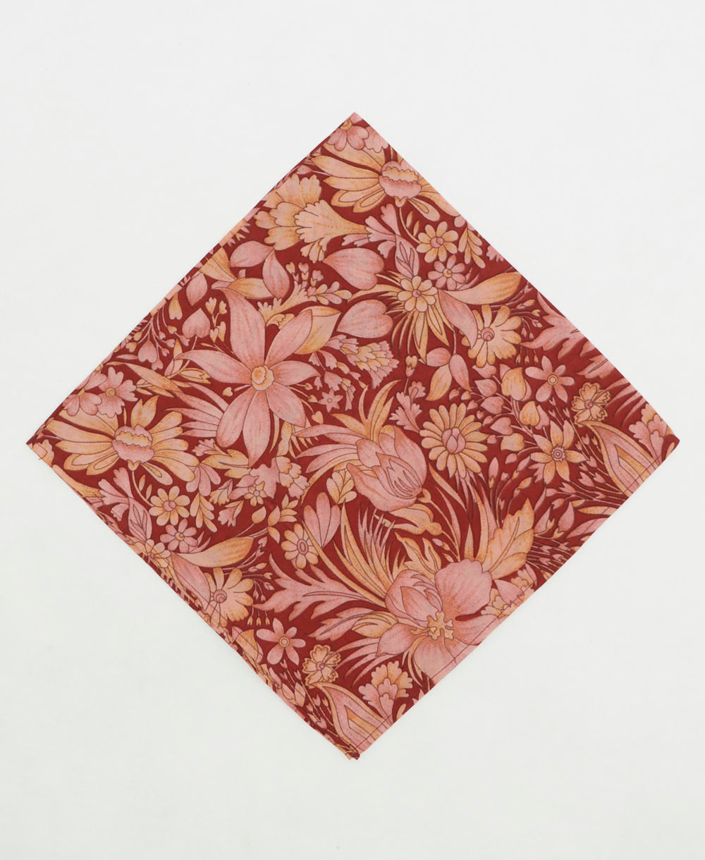 vintage silk scarf created using sustainably sourced saris