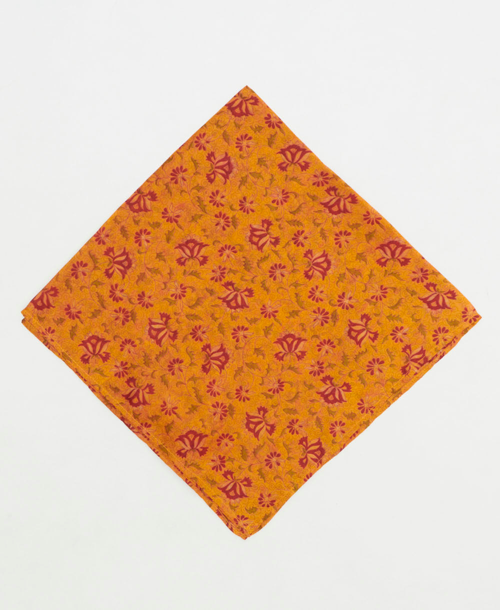 vintage silk scarf created using sustainably sourced saris