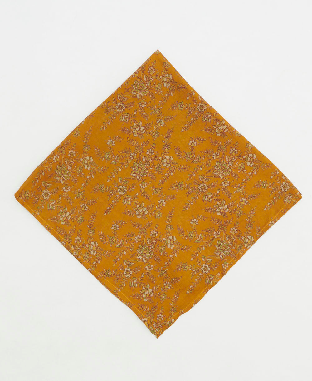 vintage silk scarf created using sustainably sourced saris