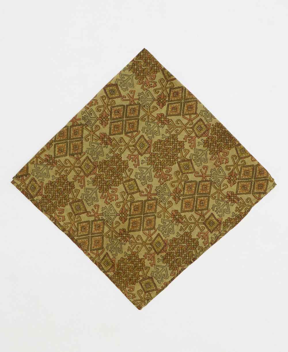 vintage silk scarf created using sustainably sourced saris