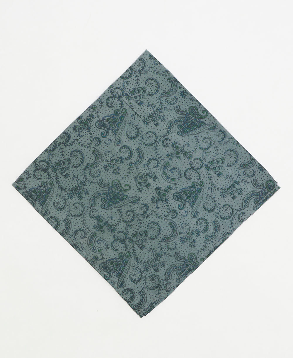 vintage silk scarf created using sustainably sourced saris