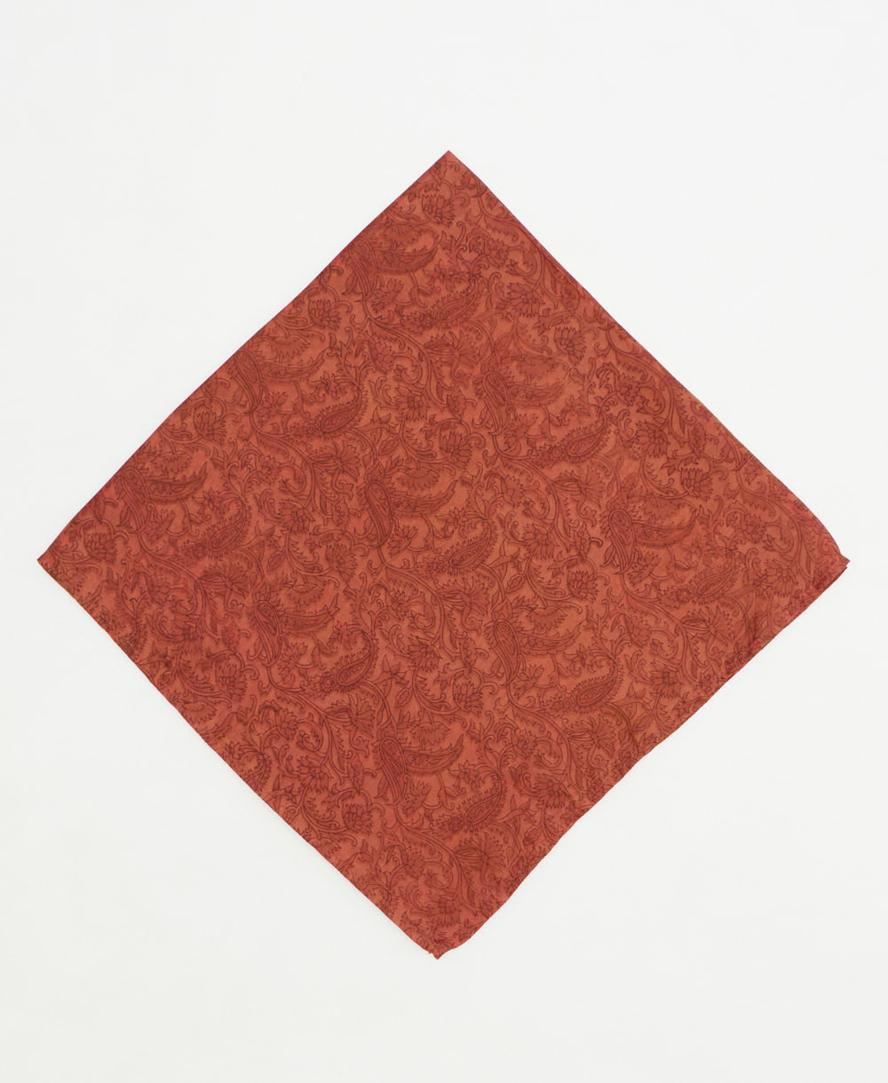 vintage silk scarf created using sustainably sourced saris
