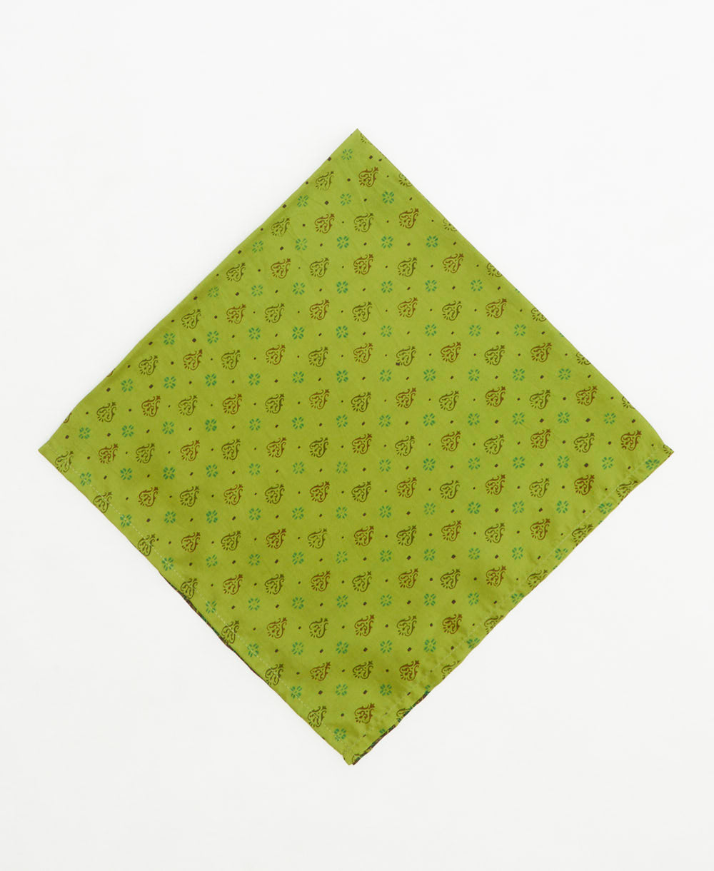 vintage silk scarf created using sustainably sourced saris