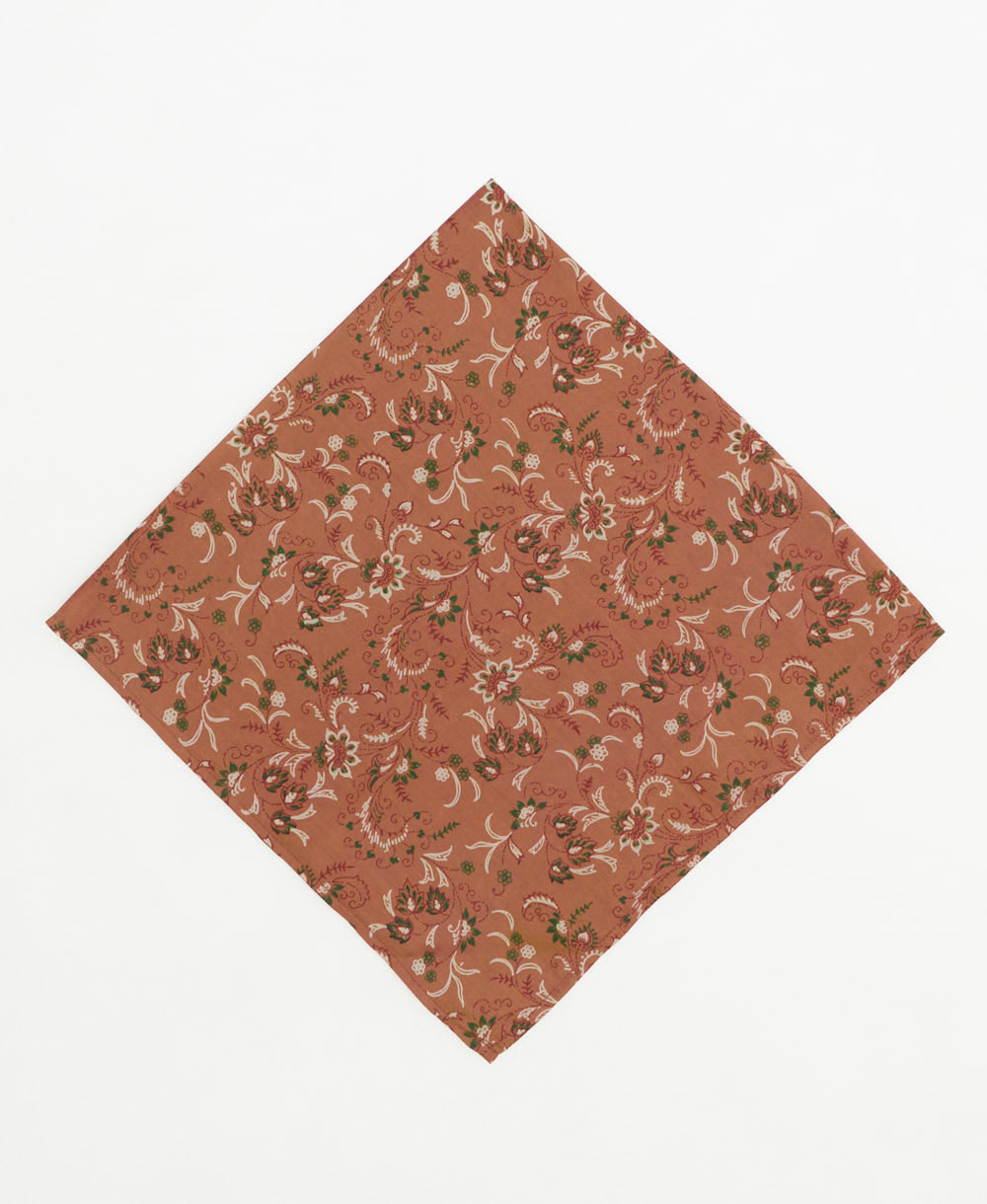 vintage silk scarf created using sustainably sourced saris