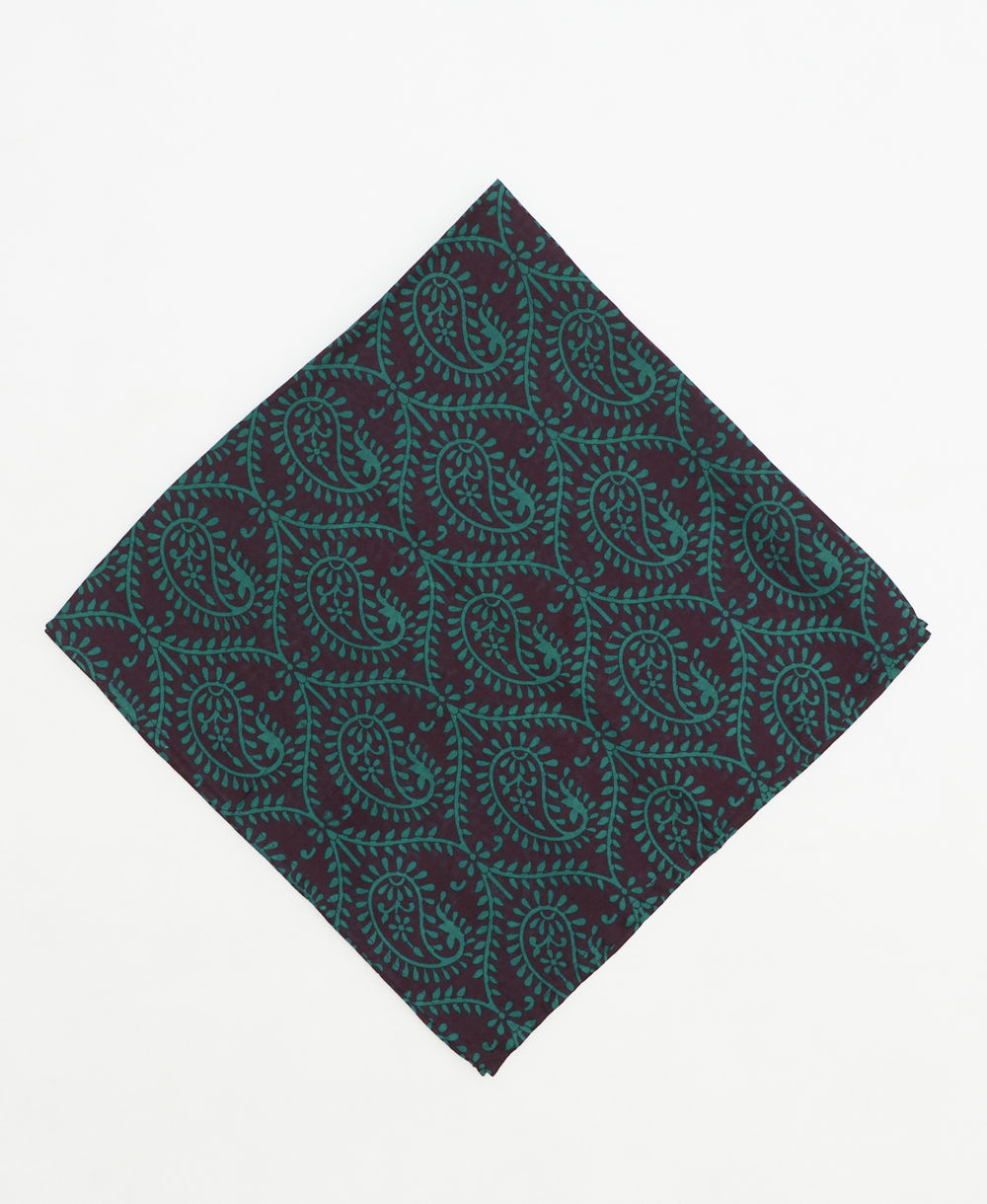 vintage silk scarf created using sustainably sourced saris