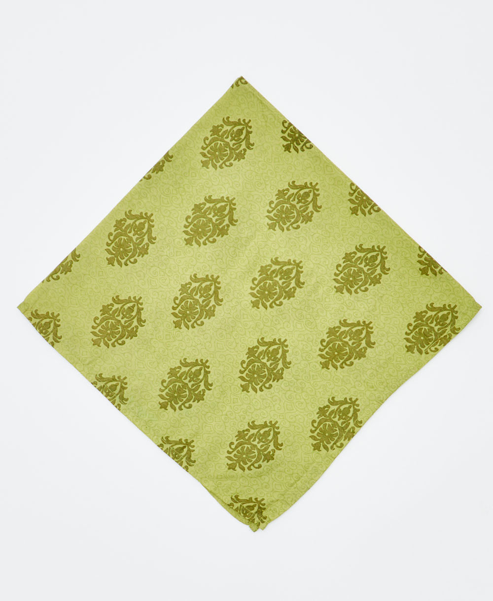 vintage silk scarf created using sustainably sourced saris