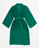 Artisan-made one-of-a-kind vintage silk robe