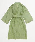 Artisan-made one-of-a-kind vintage silk robe