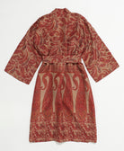 Artisan-made one-of-a-kind vintage silk robe