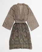 Artisan-made one-of-a-kind vintage silk robe
