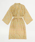 Artisan-made one-of-a-kind vintage silk robe