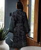 Vintage Silk Robe - No. 230816 - Medium
