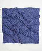 vintage silk square scarf handmade from upcycled saris in India by women artisans