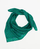 vintage silk square scarf created using sustainably sourced saris