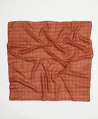 vintage silk square scarf handmade in India from upcycled silk sari fabrics