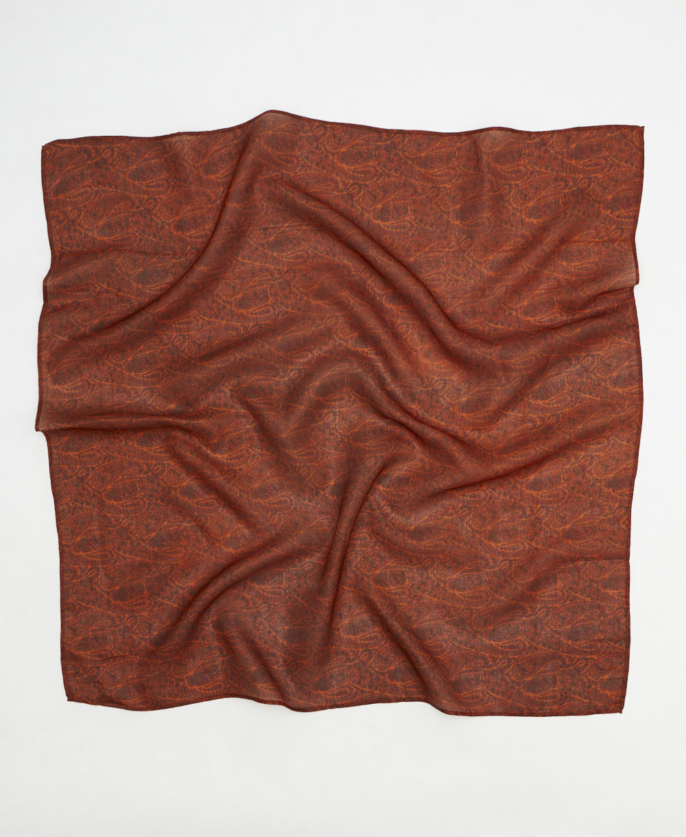 silk square scarf