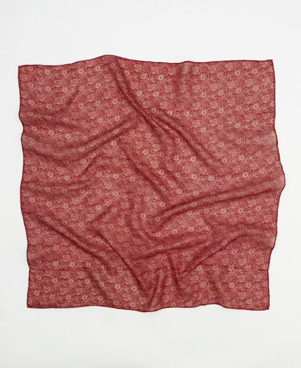silk square scarf