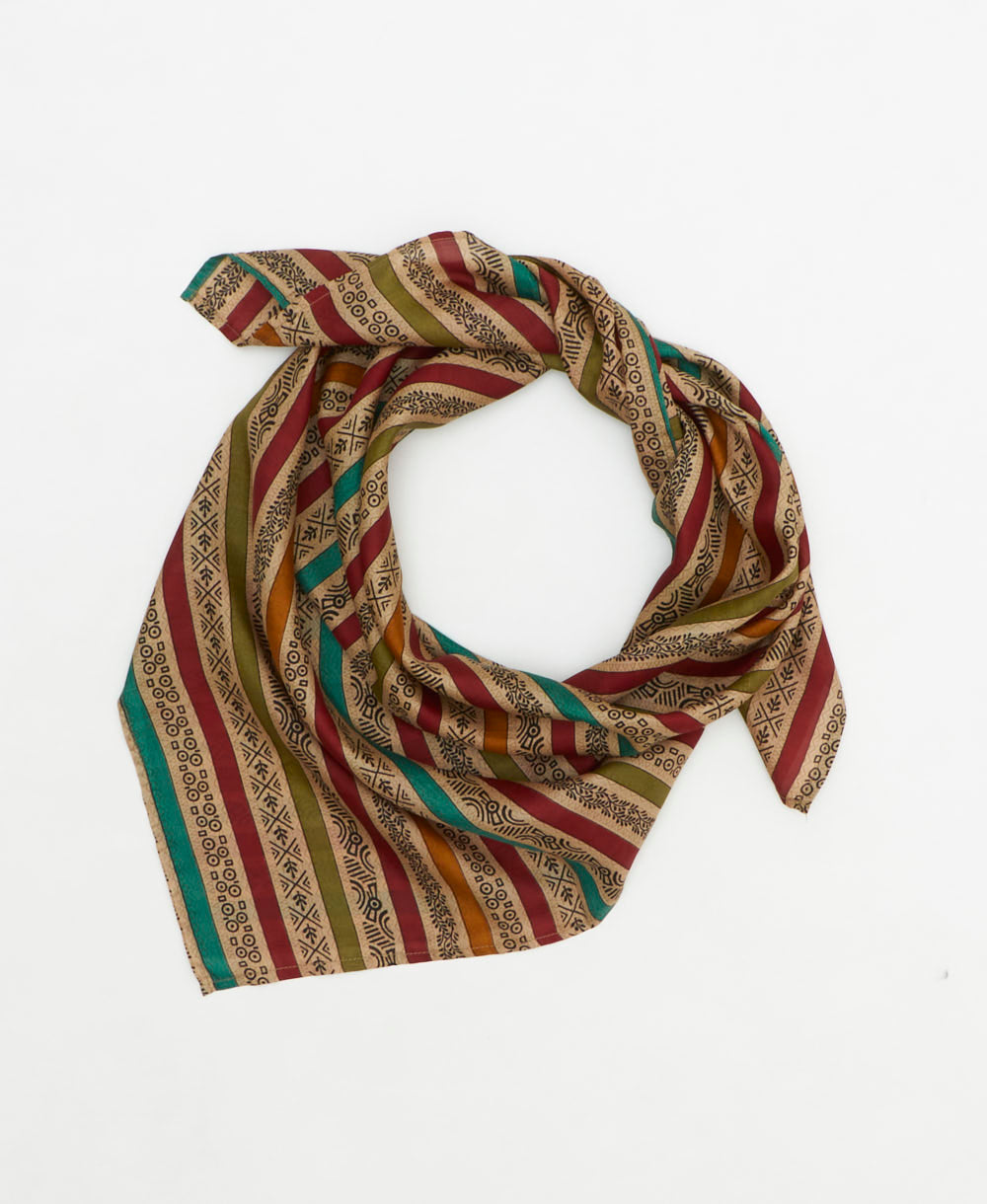 sustainable silk scarf