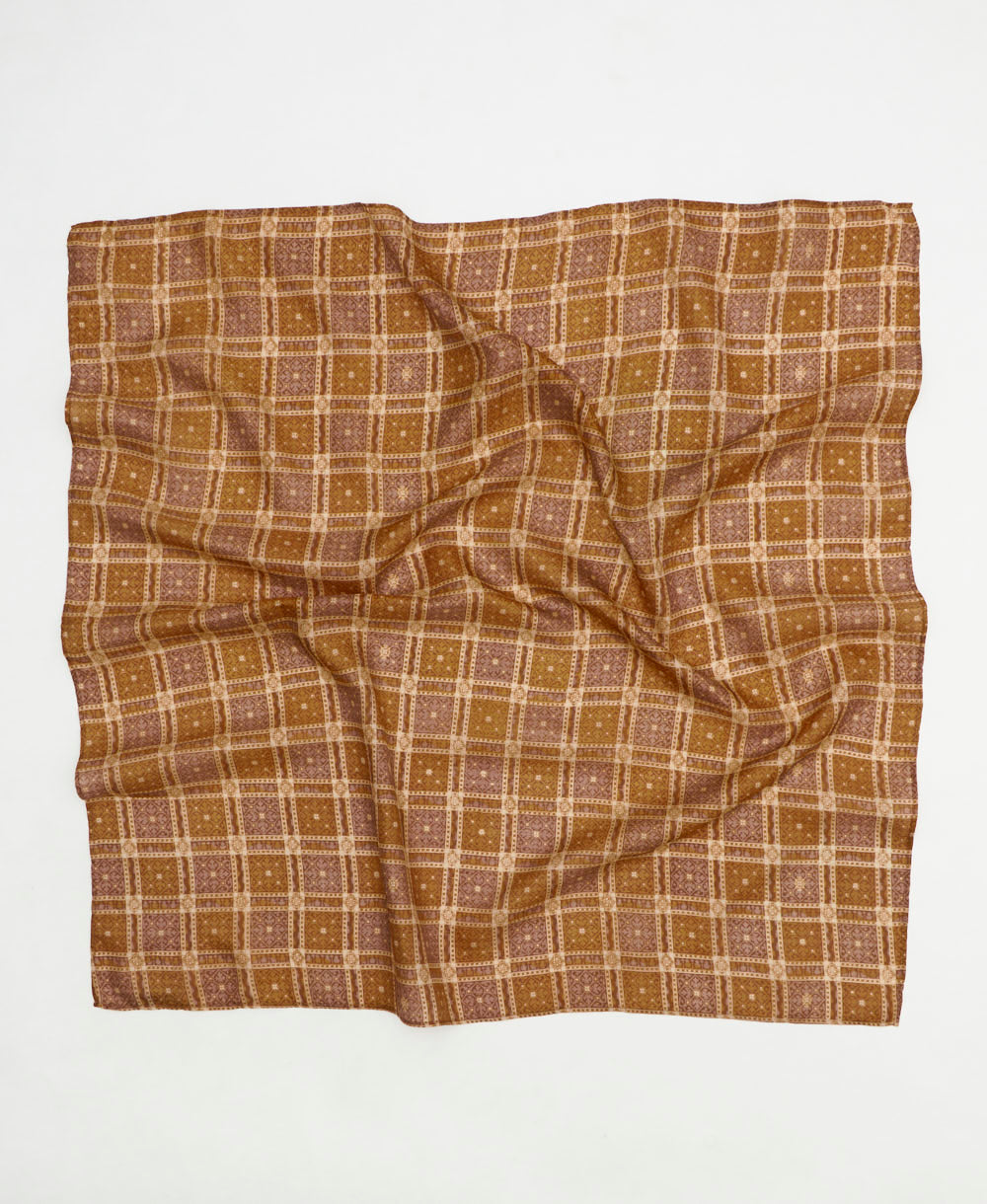 silk square scarf