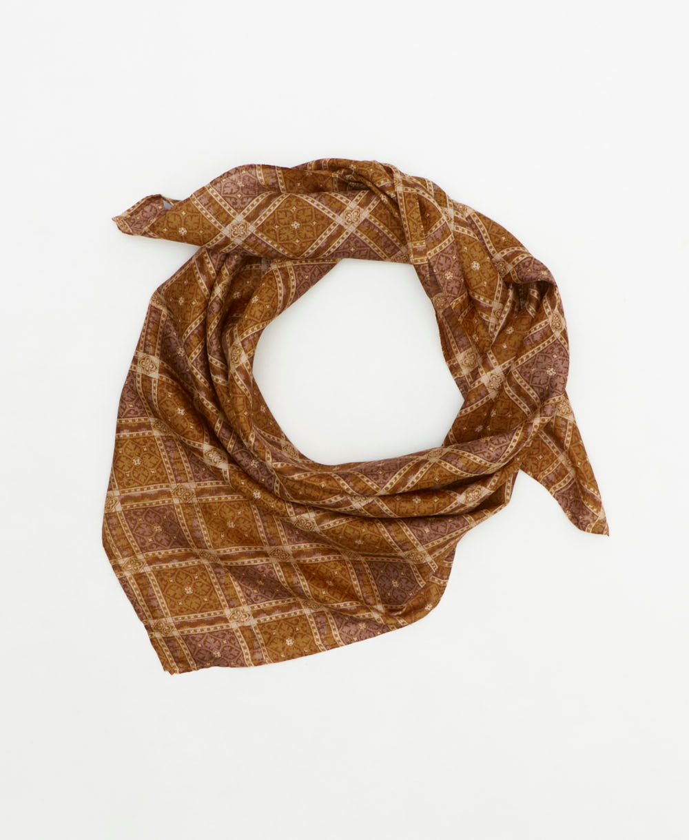 sustainable silk scarf