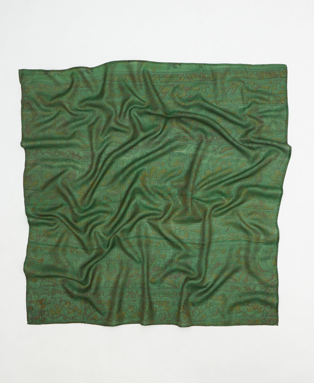 vintage silk square scarf