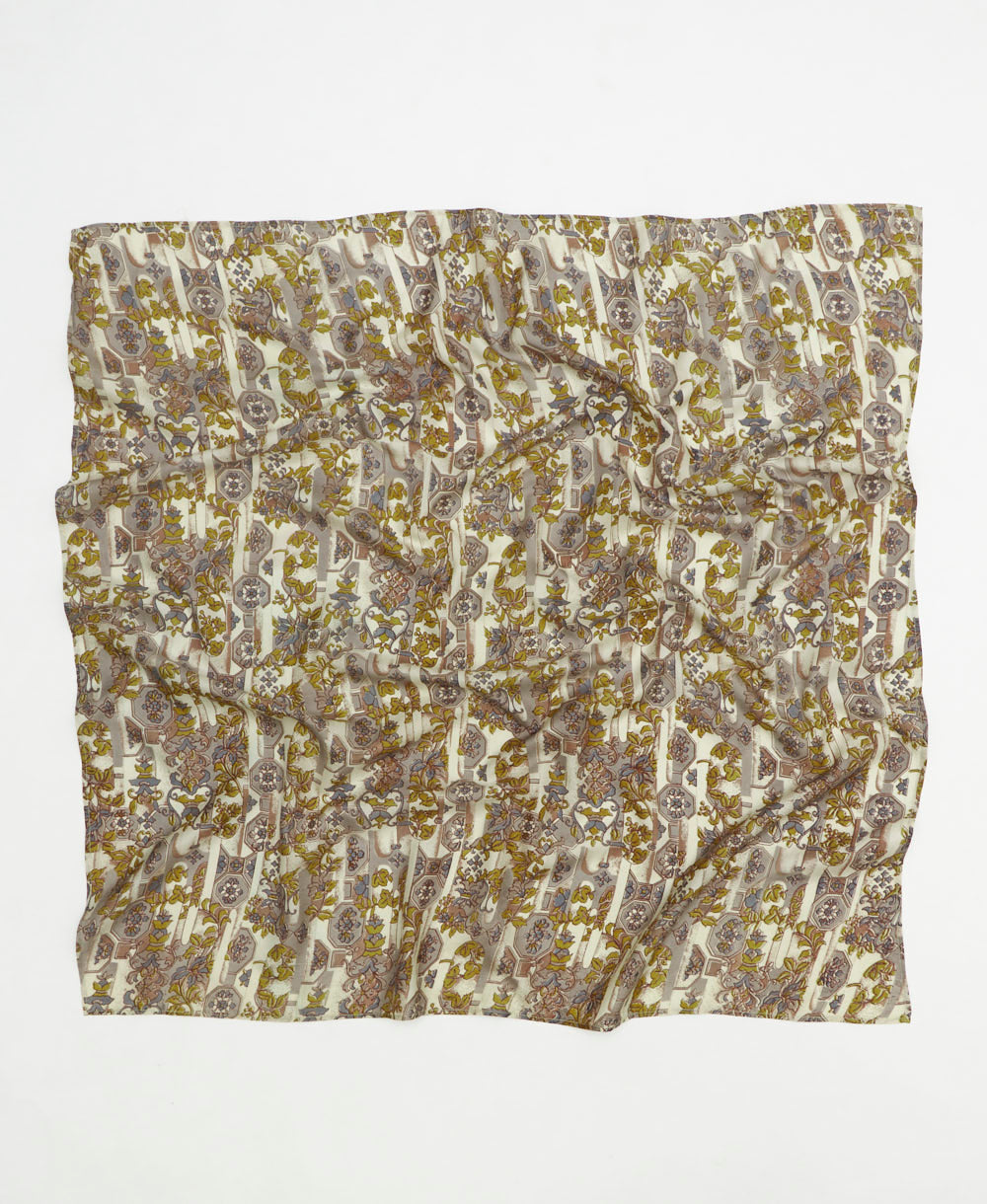 vintage silk square scarf