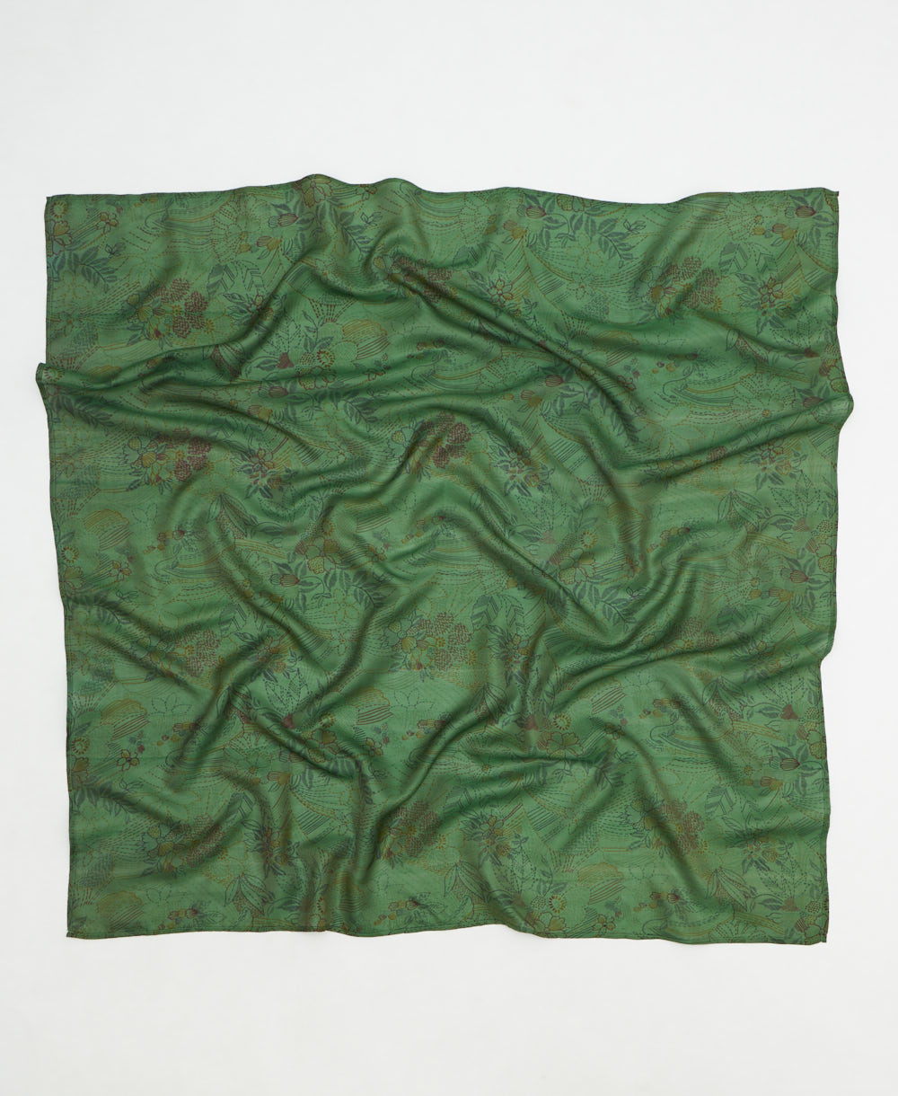 vintage silk square scarf
