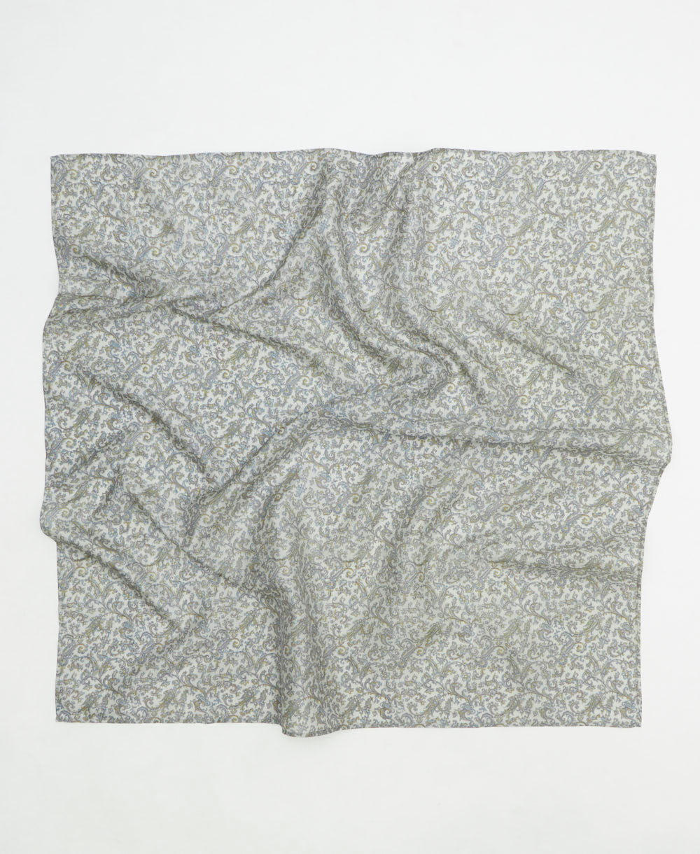 vintage silk square scarf