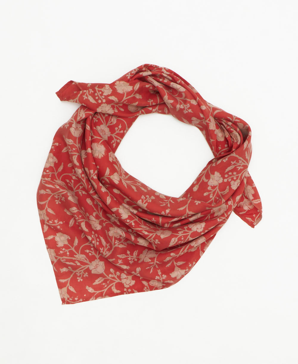 silk square scarf