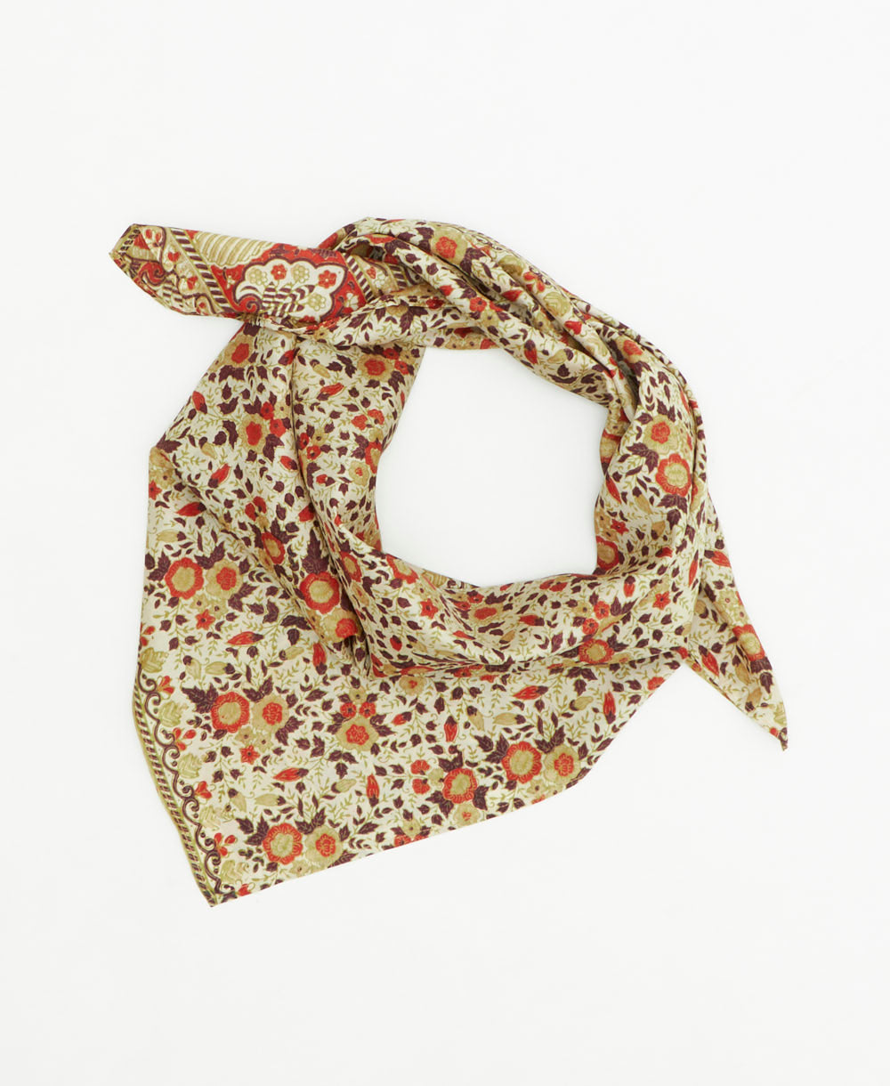 silk square scarf