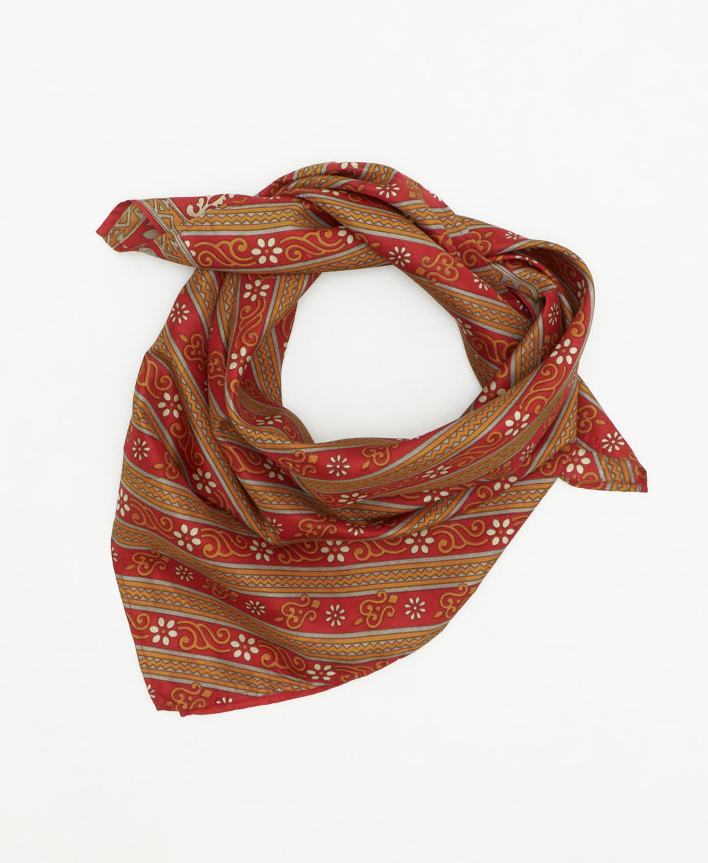 silk square scarf